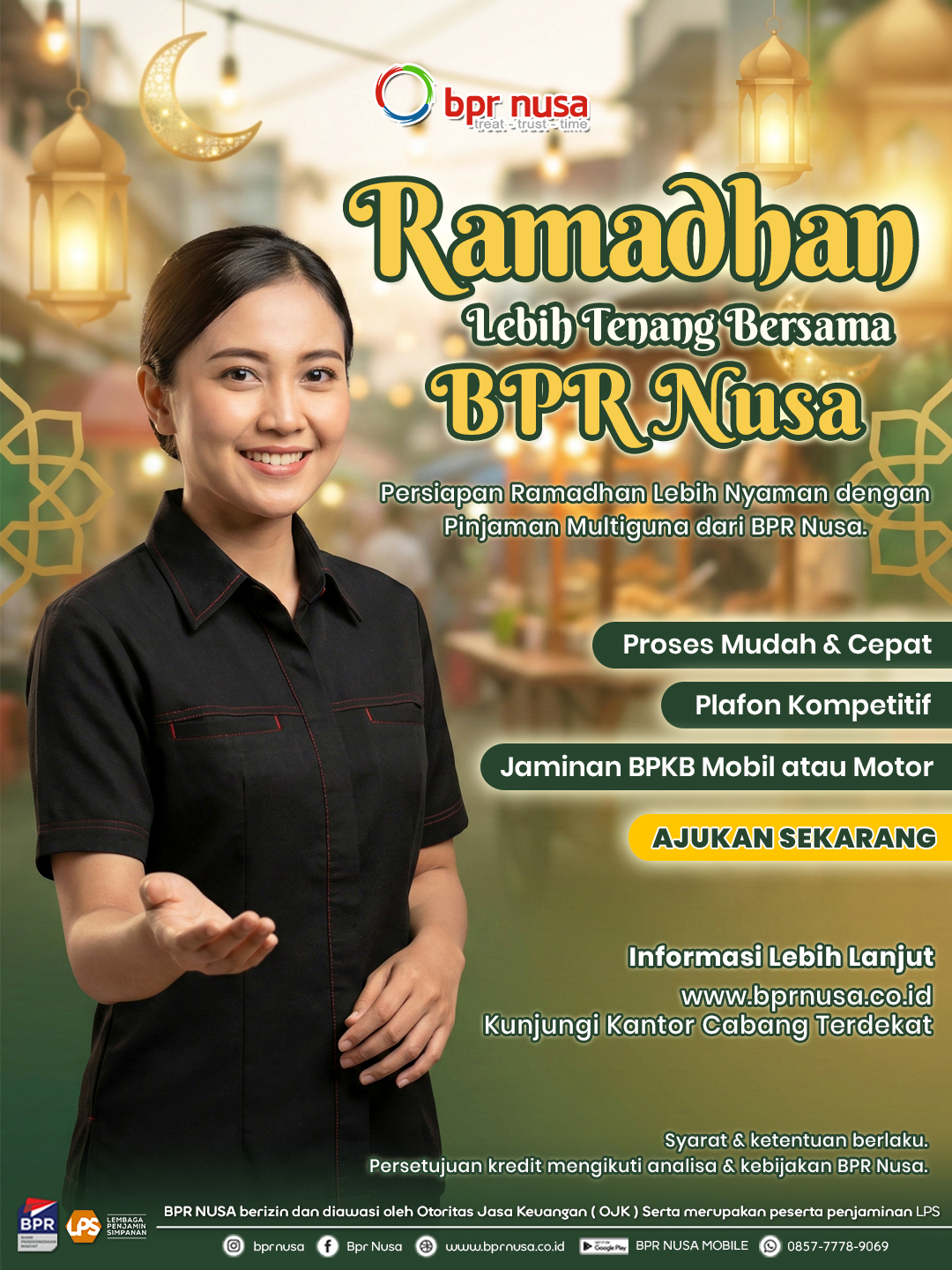 Ramadhan Lebih Tenang Bersama BPR Nusa