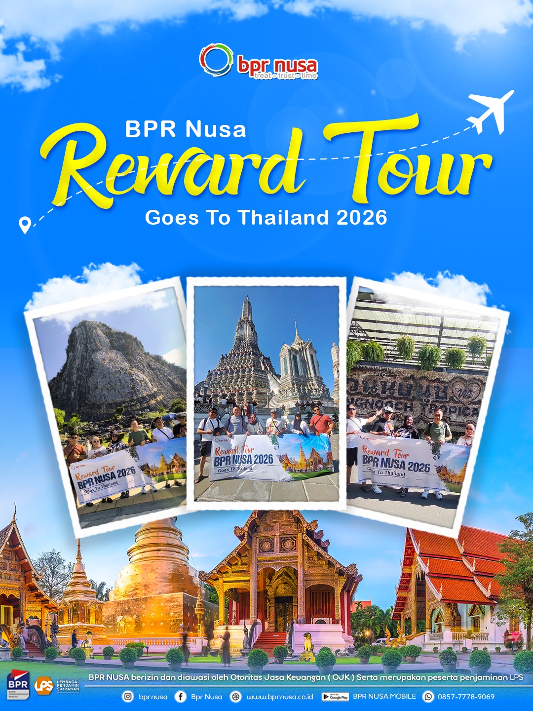 BPR Nusa Reward Tour 2026 – Thailand