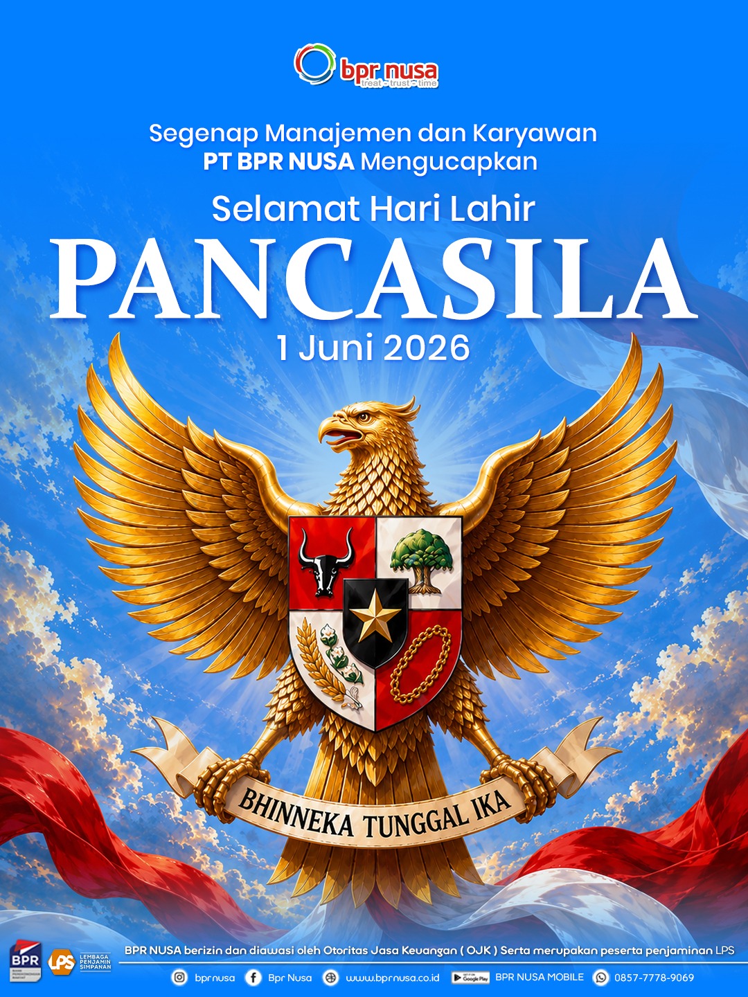 Selamat Memperingati Hari Lahir Pancasila