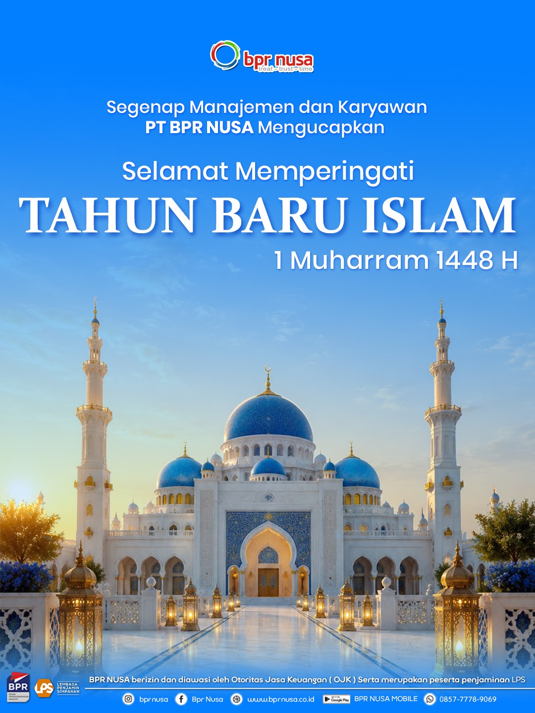 ✨ Selamat Tahun Baru Islam 1448 Hijriah ✨