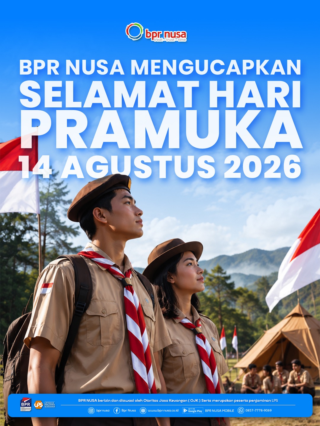 Selamat hari Pramuka